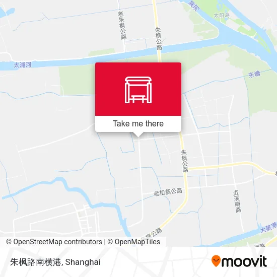 朱枫路南横港 map