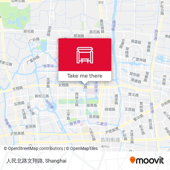 人民北路文翔路 map