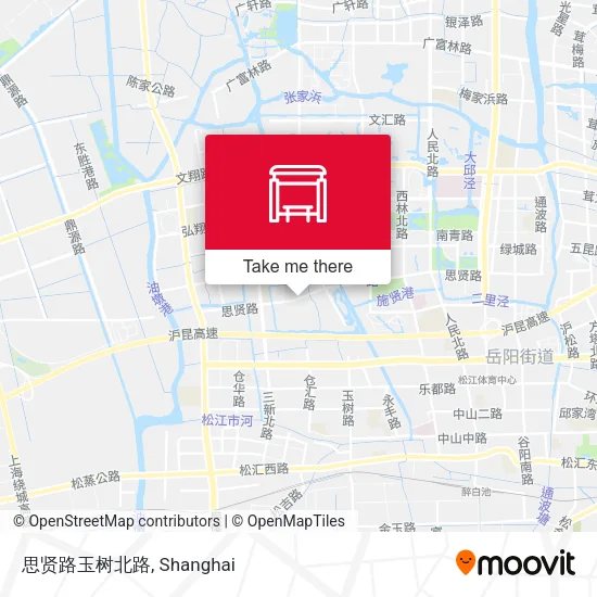 思贤路玉树北路 map
