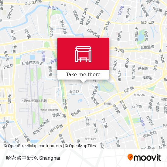 哈密路中新泾 map