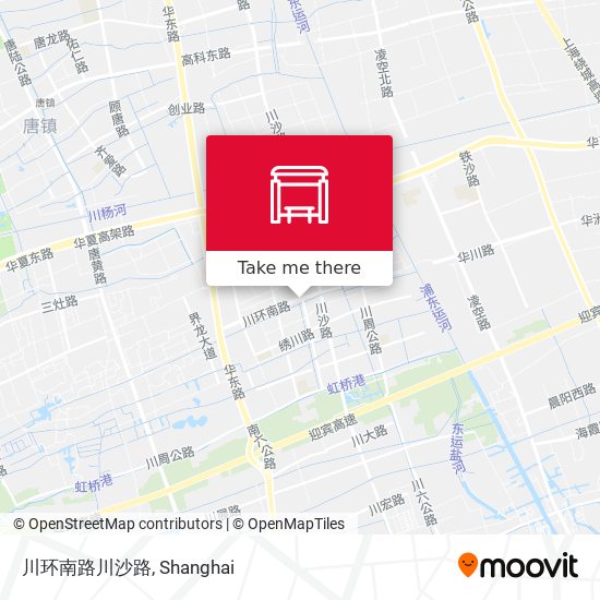 川环南路川沙路 map
