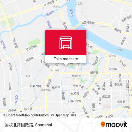 国权北路国政路 map