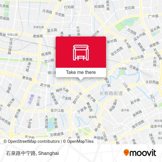 石泉路中宁路 map