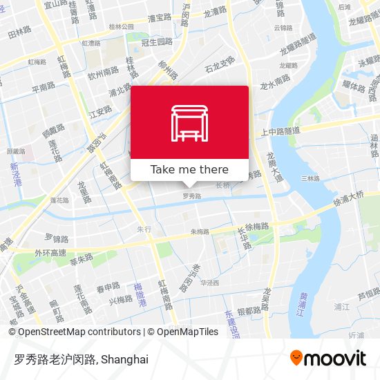 罗秀路老沪闵路 map