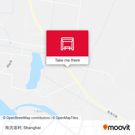 海洪港村 map