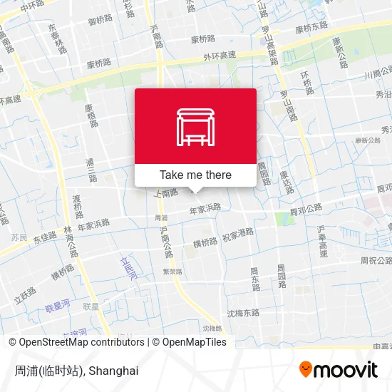 周浦(临时站) map