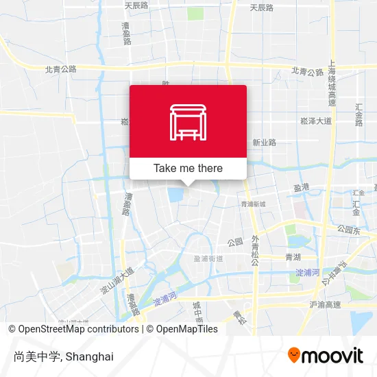 尚美中学 map
