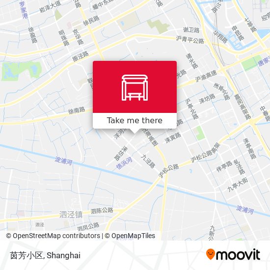 茵芳小区 map
