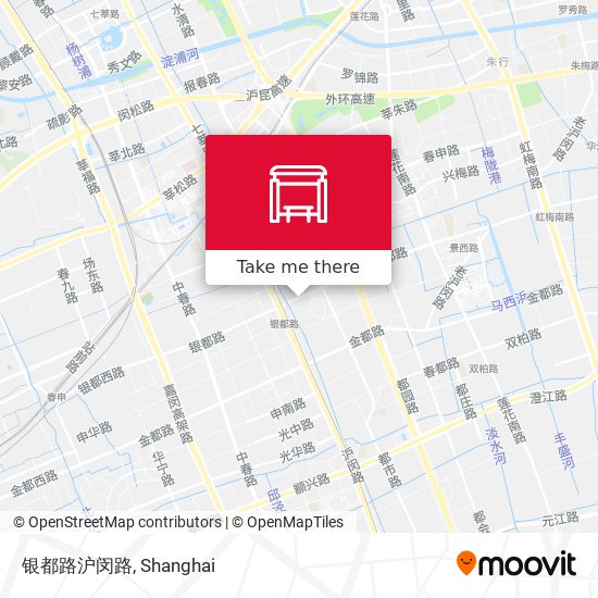 银都路沪闵路 map