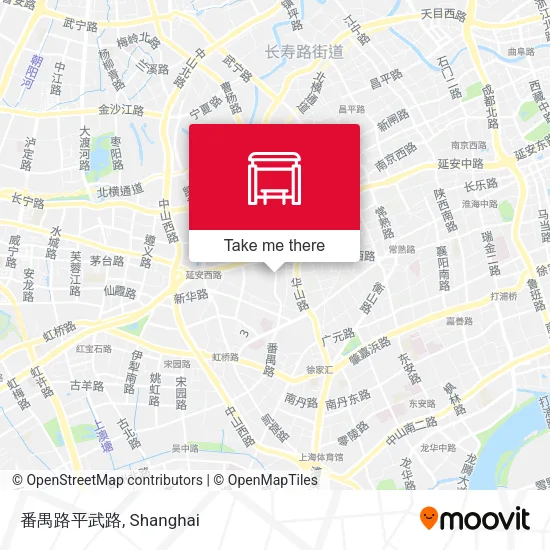 番禺路平武路 map