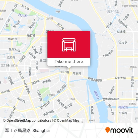 军工路民星路 map