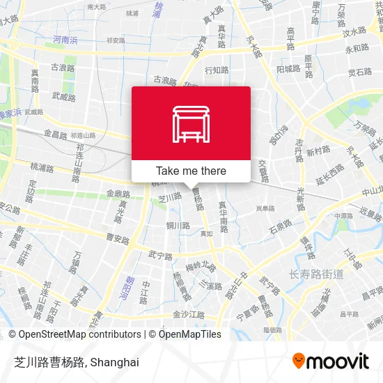 芝川路曹杨路 map
