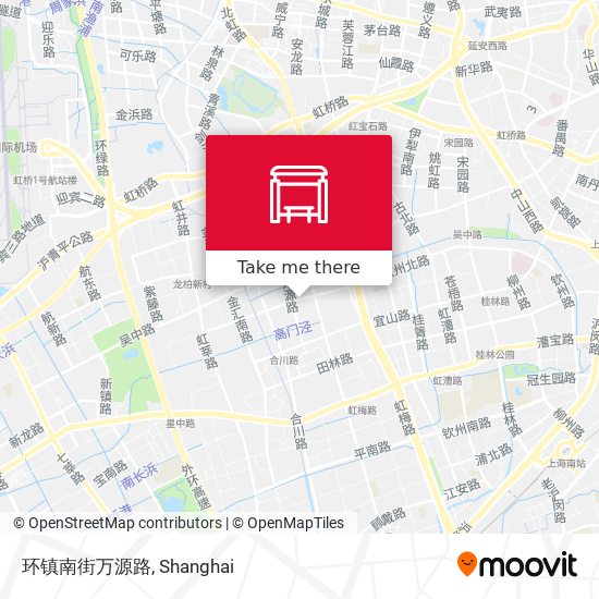 环镇南街万源路 map