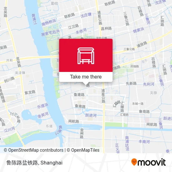 鲁陈路盐铁路 map