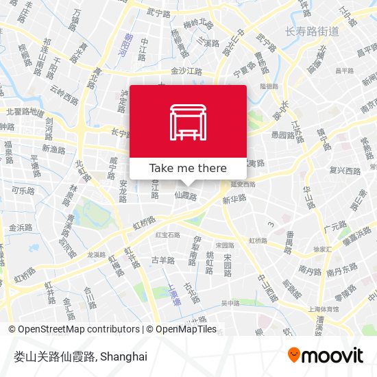 娄山关路仙霞路 map