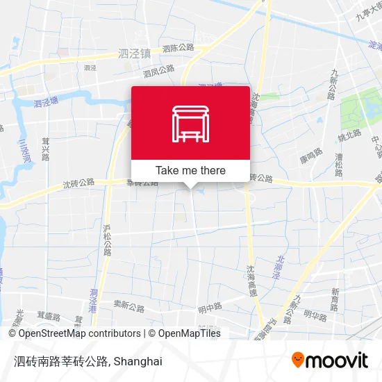 泗砖南路莘砖公路 map