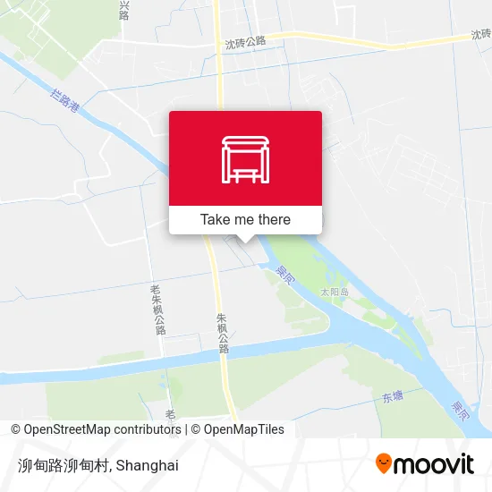 泖甸路泖甸村 map