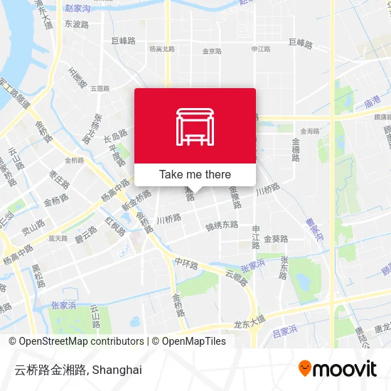 云桥路金湘路 map