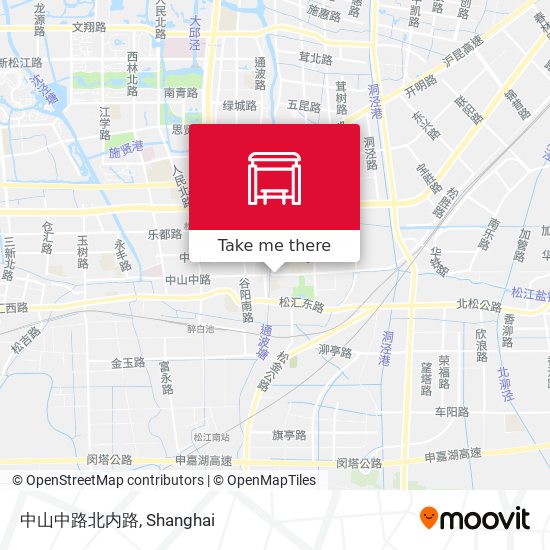 中山中路北内路 map