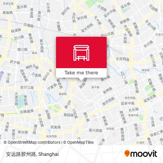 安远路胶州路 map