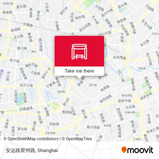 安远路胶州路 map