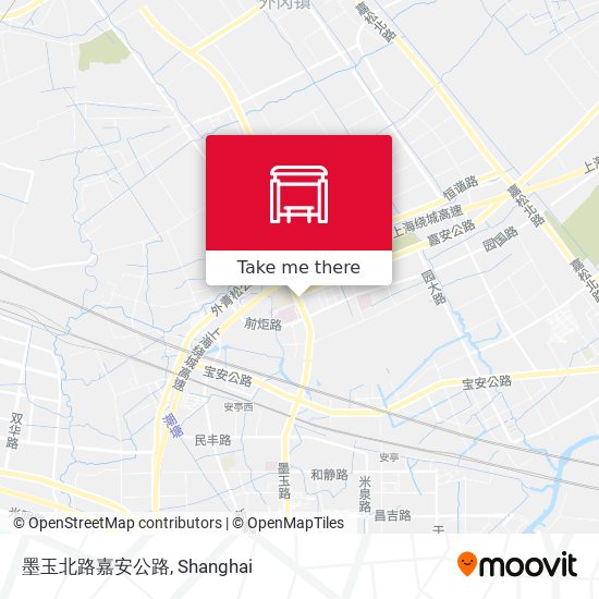 墨玉北路嘉安公路 map