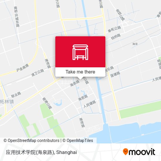 应用技术学院(海泉路) map