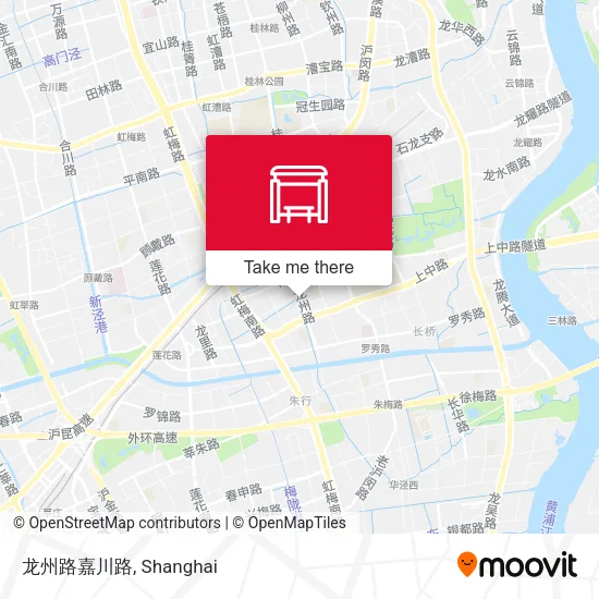 龙州路嘉川路 map