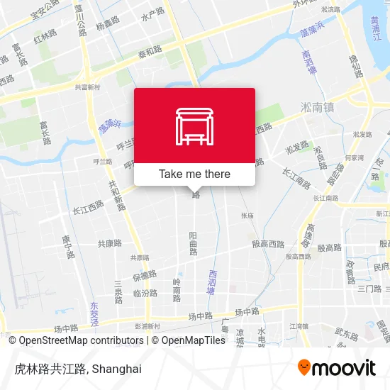 虎林路共江路 map