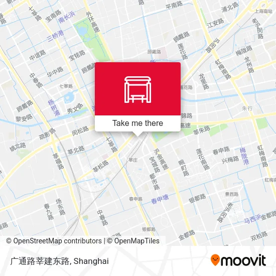 广通路莘建东路 map