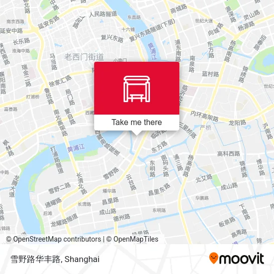 雪野路华丰路 map