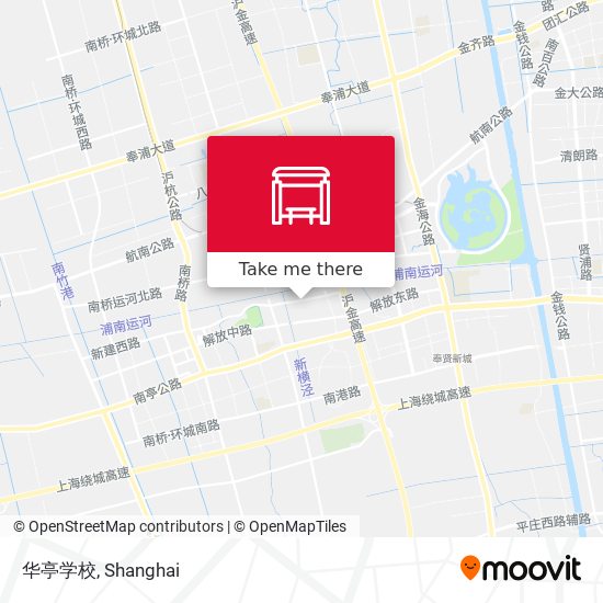 华亭学校 map