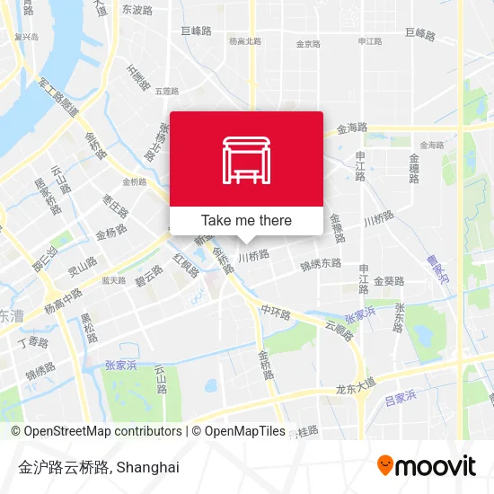 金沪路云桥路 map