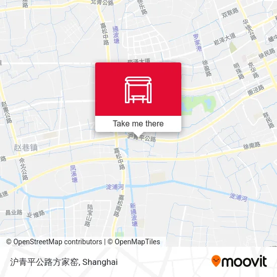 沪青平公路方家窑 map