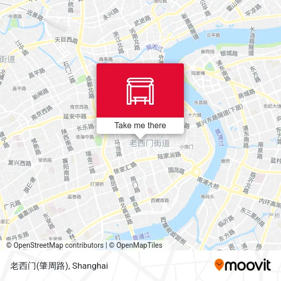 老西门(肇周路) map