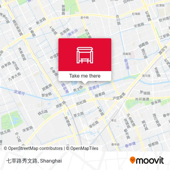 七莘路秀文路 map