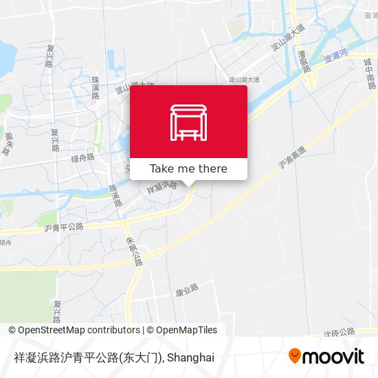 祥凝浜路沪青平公路(东大门) map
