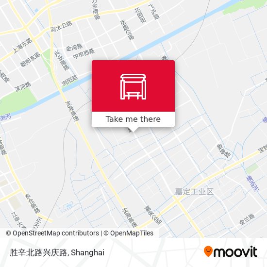 胜辛北路兴庆路 map