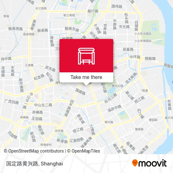 国定路黄兴路 map