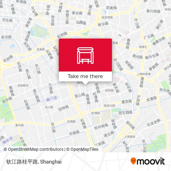 钦江路桂平路 map