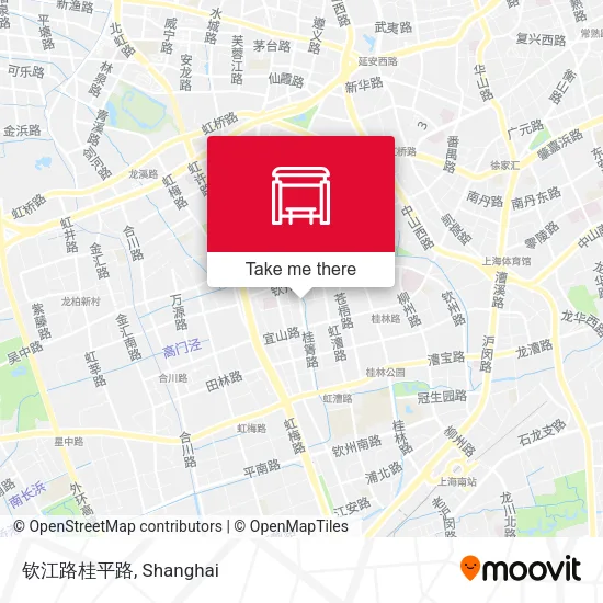 钦江路桂平路 map