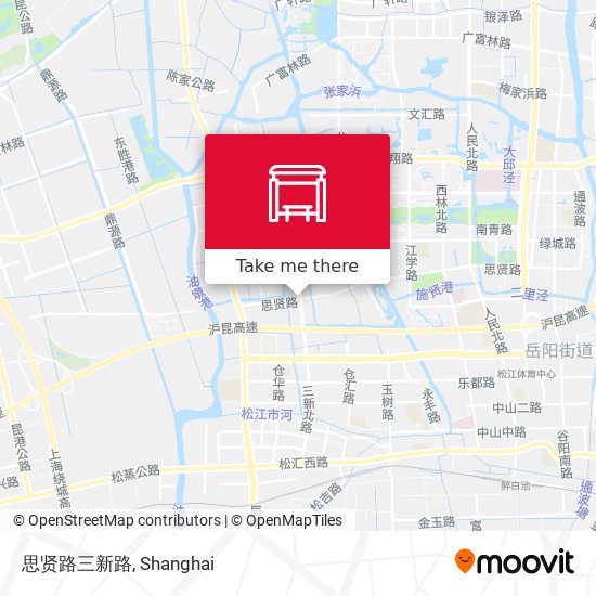 思贤路三新路 map