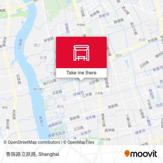 鲁陈路立跃路 map