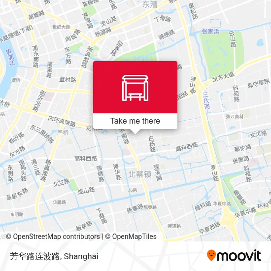芳华路连波路 map