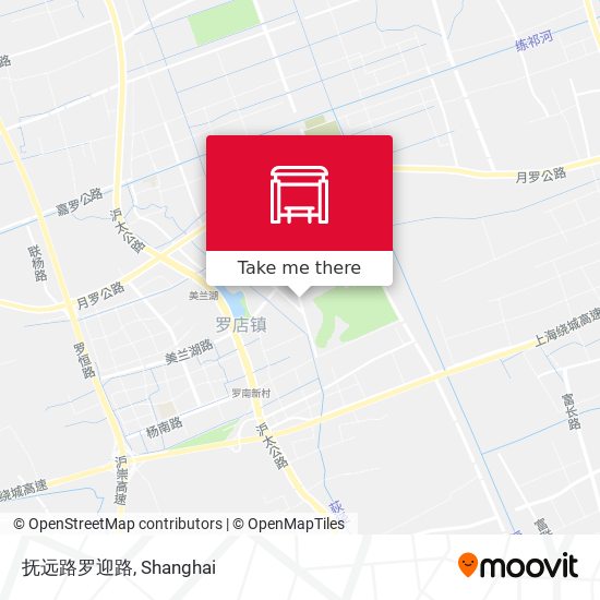 抚远路罗迎路 map