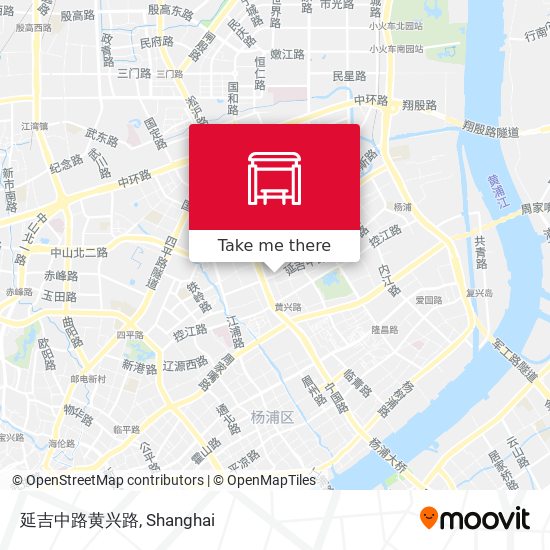 延吉中路黄兴路 map