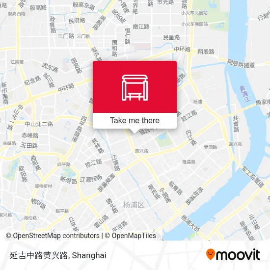 延吉中路黄兴路 map
