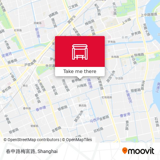 春申路梅富路 map