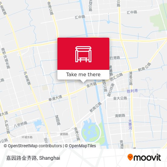 嘉园路金齐路 map