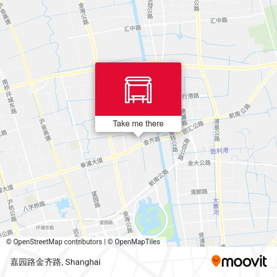 嘉园路金齐路 map